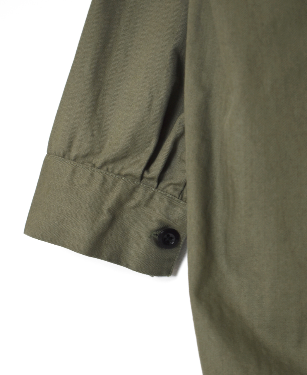 ●INHT2604CHW(シャツ) COTTON HERRINGBONE WASH HOODED PULLOVER SHIRT