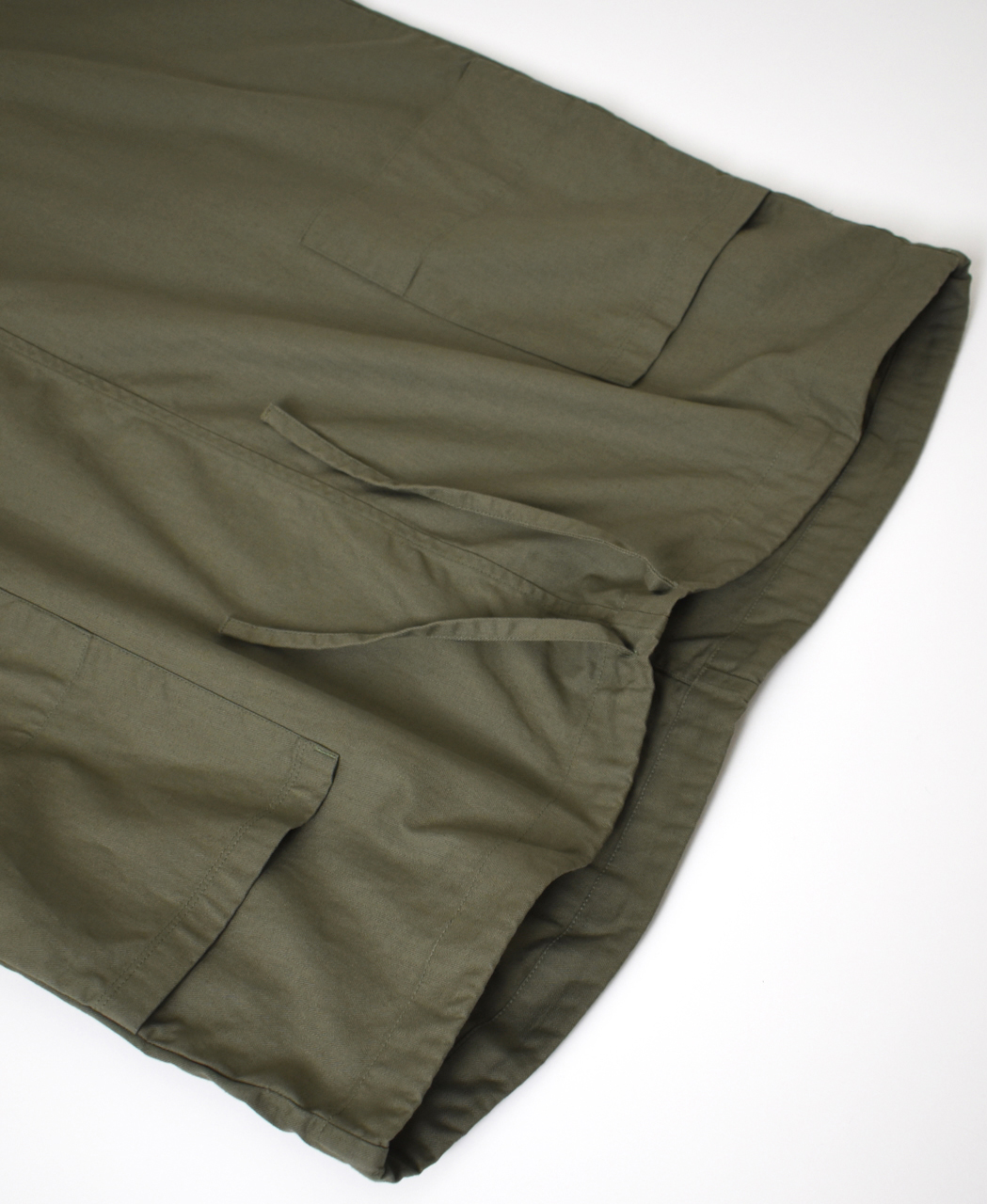 ●INHT2514CHW(スカート) COTTON HERRINGBONE WASH EASY SKIRT