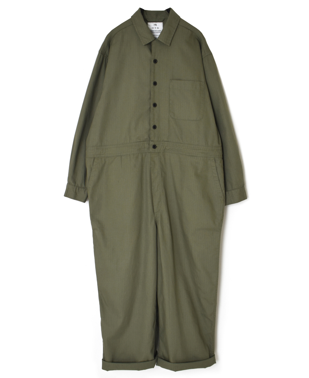 ●INHT2511CHW(オーバーオール) COTTON HERRINGBONE WASH ONE-UP COLLAR OVERALLS
