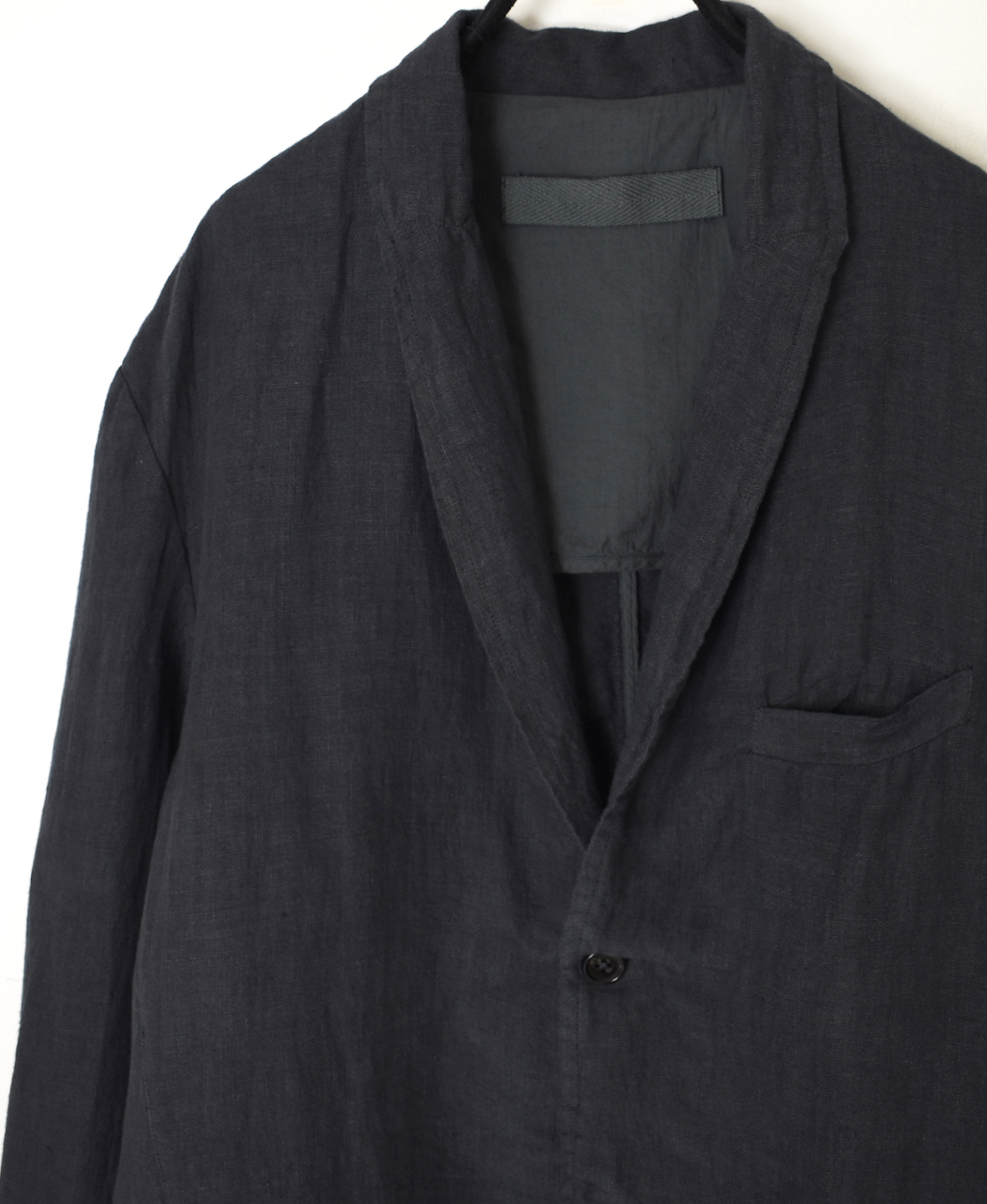 NVL2301LD (ジャケット) 50'S LINEN PLAIN (OVERDYE)  SIDE VENTS TAILORED JACKET