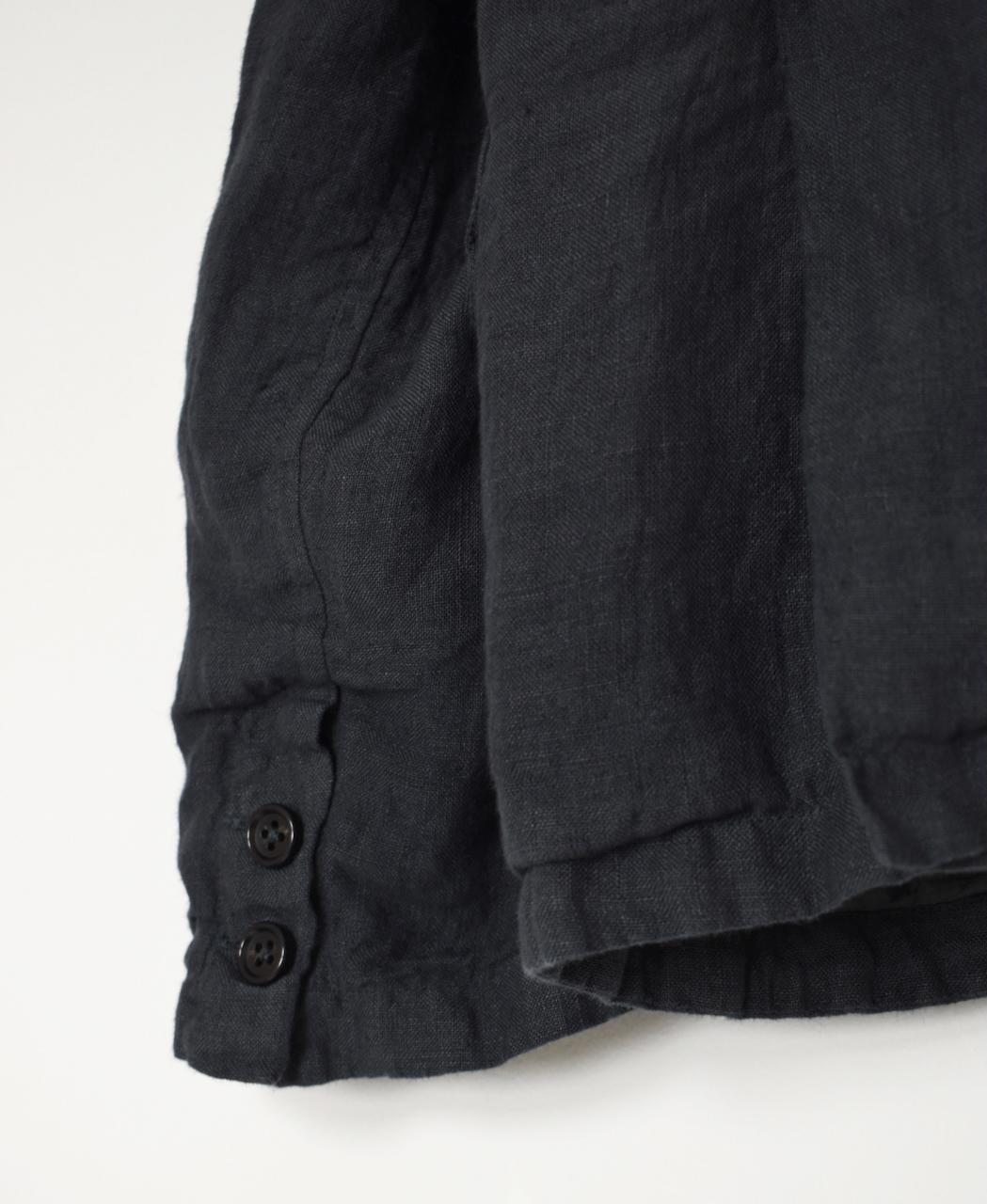 NVL2301LD (ジャケット) 50'S LINEN PLAIN (OVERDYE)  SIDE VENTS TAILORED JACKET