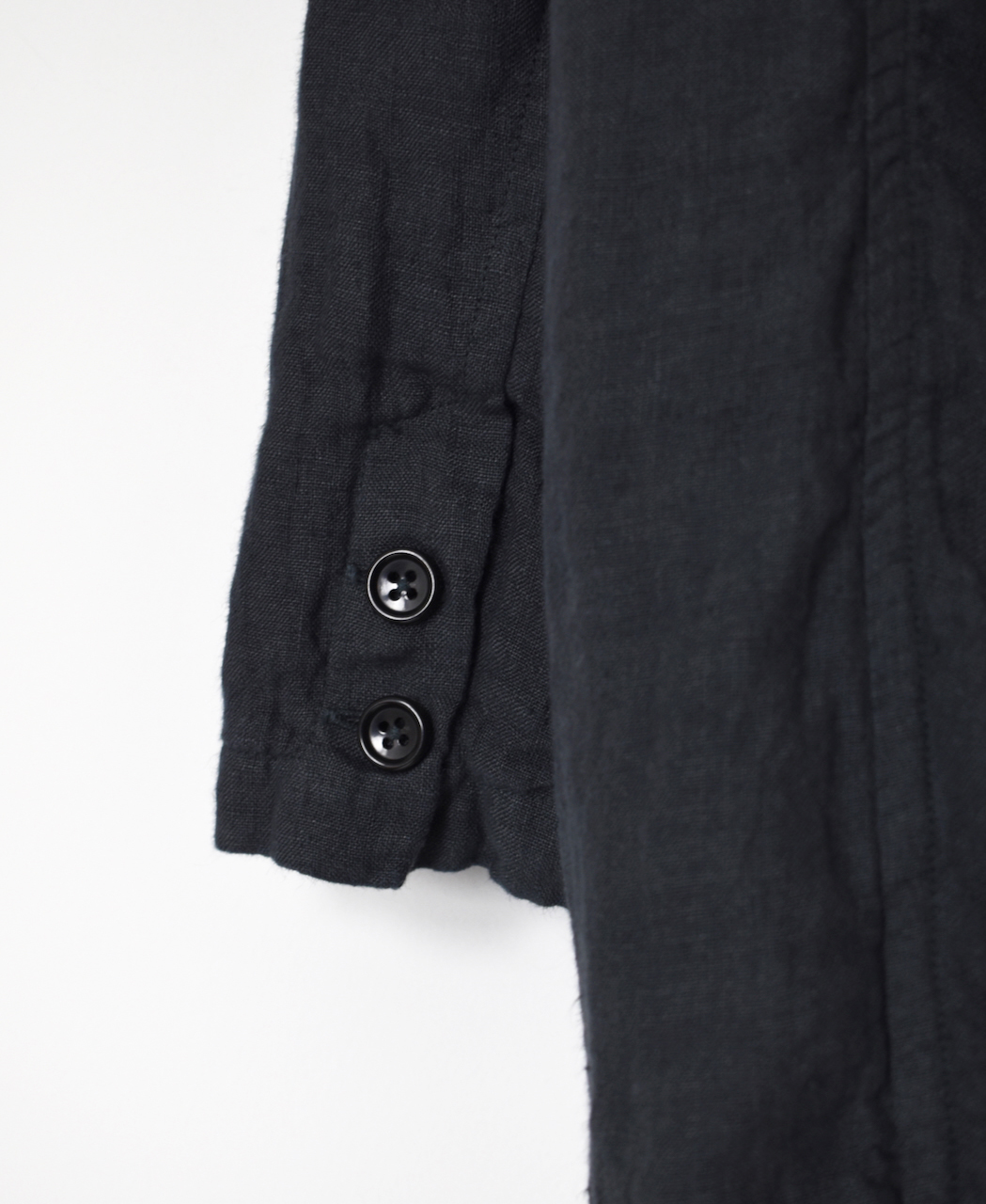 NVL2601LD (ジャケット) 50'S LINEN PLAIN (OVERDYE) TAILORED LONG JACKET
