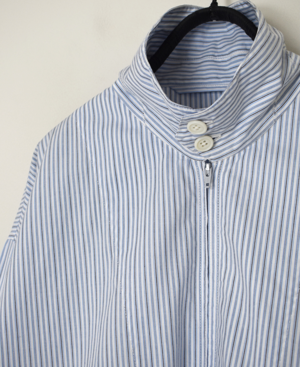 NVL2611(ジャケット) POPLIN STRIPE DRIZZLER JACKET