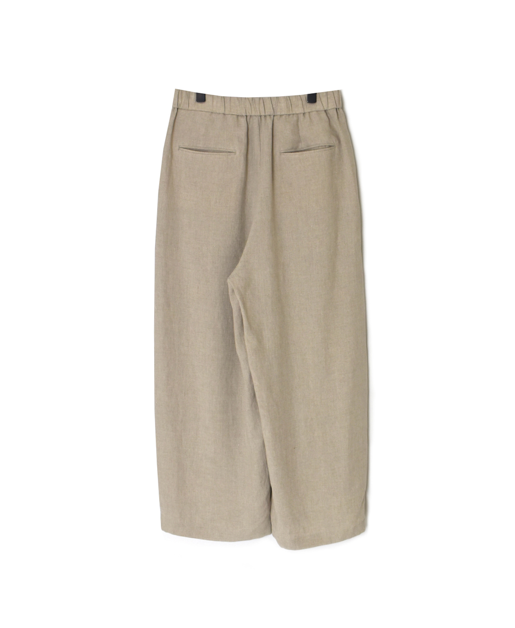 GNMDS2502FL(パンツ) 40s FRENCH LINEN DYED CANVAS 2TUCK WIDE EASY PANTS