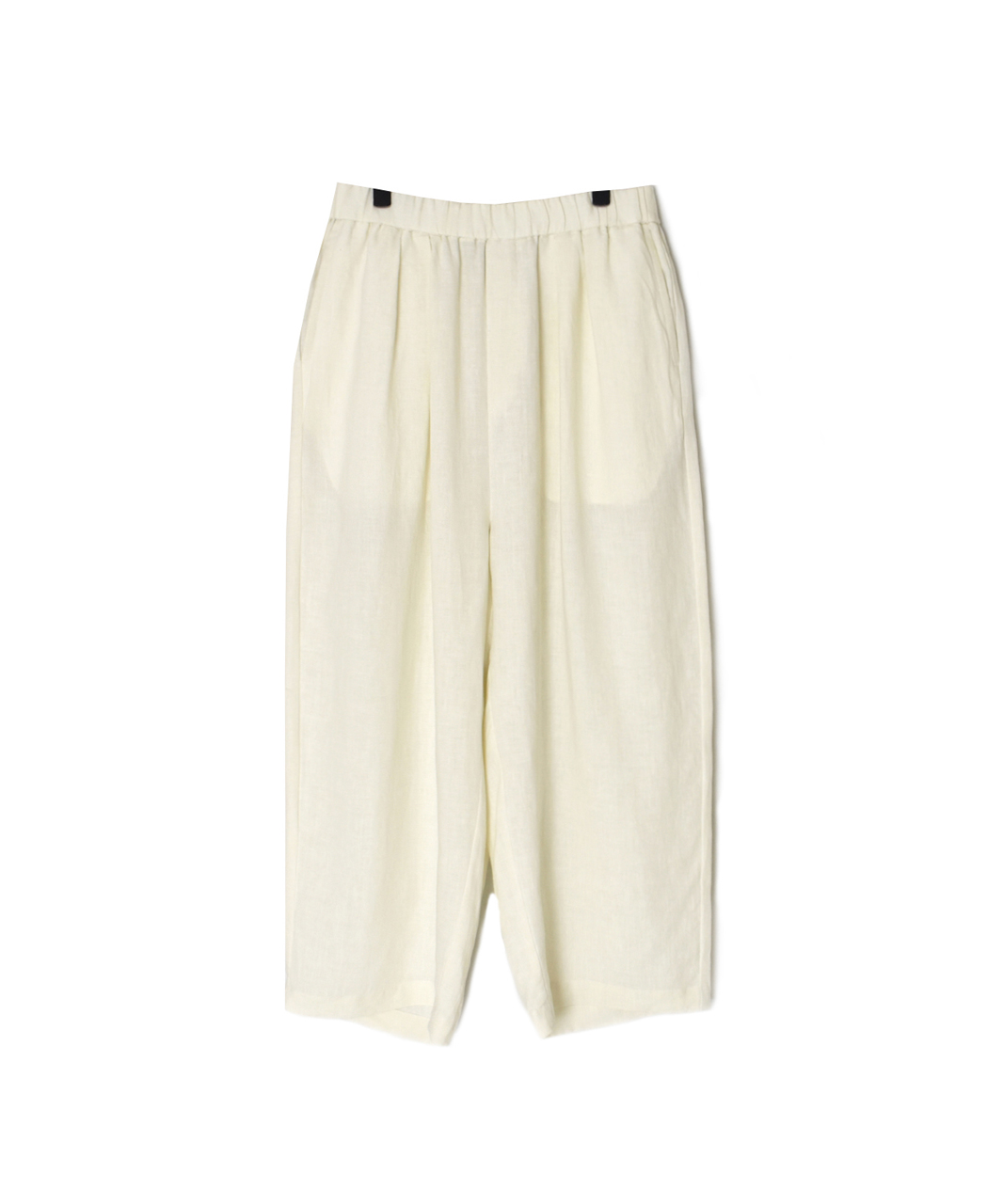 GNMDS2502FL(パンツ) 40s FRENCH LINEN DYED CANVAS 2TUCK WIDE EASY PANTS