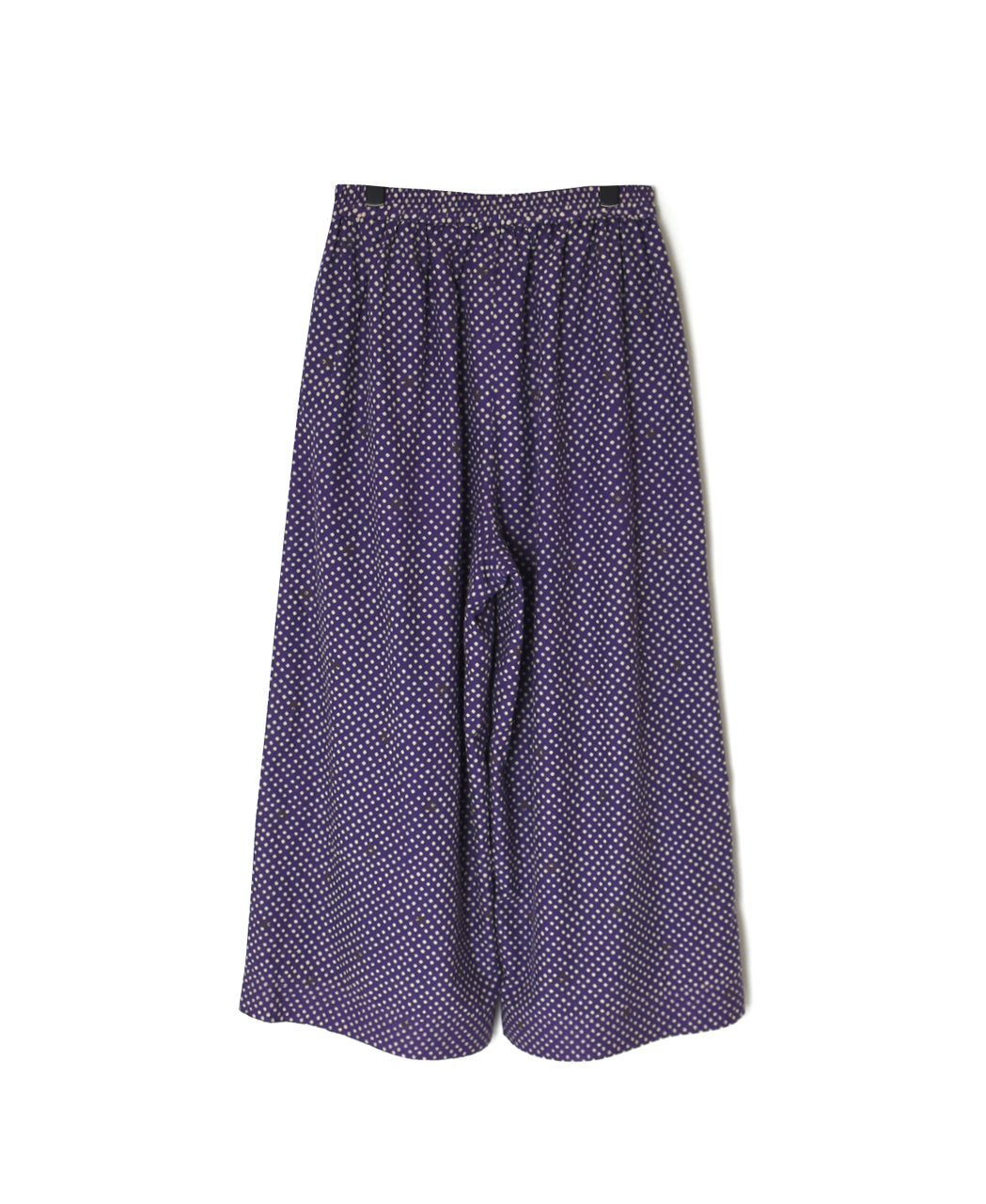 INMDS26085(パンツ) 80s VOILE SQUARE BLOCK PRINT EASY PANTS