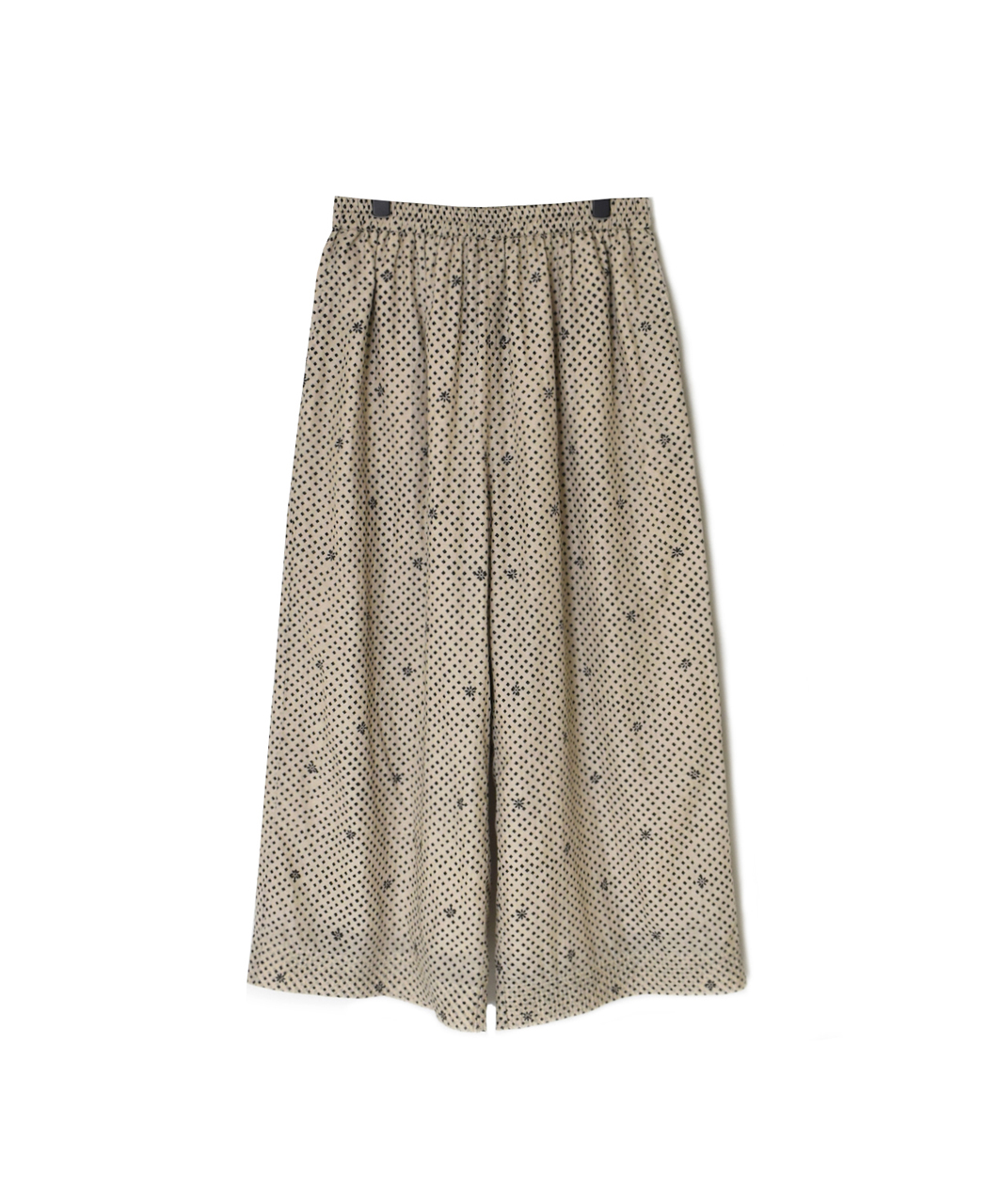 INMDS26085(パンツ) 80s VOILE SQUARE BLOCK PRINT EASY PANTS