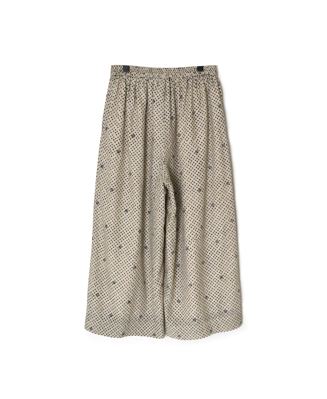 INMDS26085(パンツ) 80s VOILE SQUARE BLOCK PRINT EASY PANTS