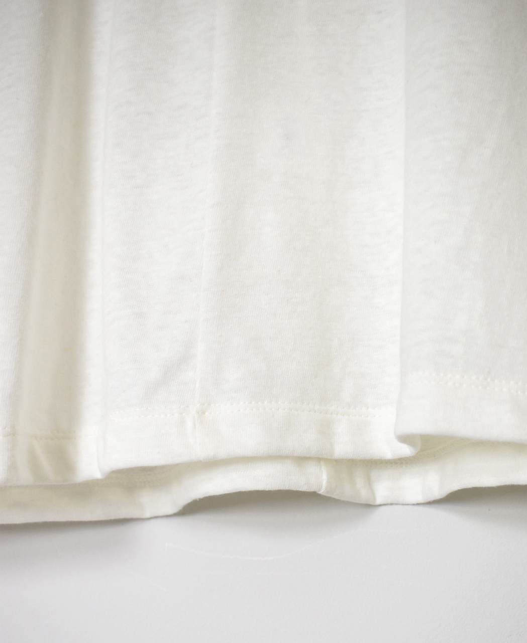 GMDSH2621(Tシャツ) COTTON/LINEN SINGLE JERSEY CREW NECK T-SHIRTS