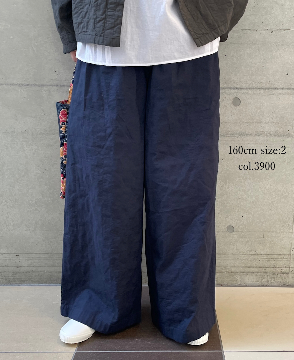 ●NMDS26212(パンツ) 60s STITCHED ORGANIC CAMBRIC EASY PANTS