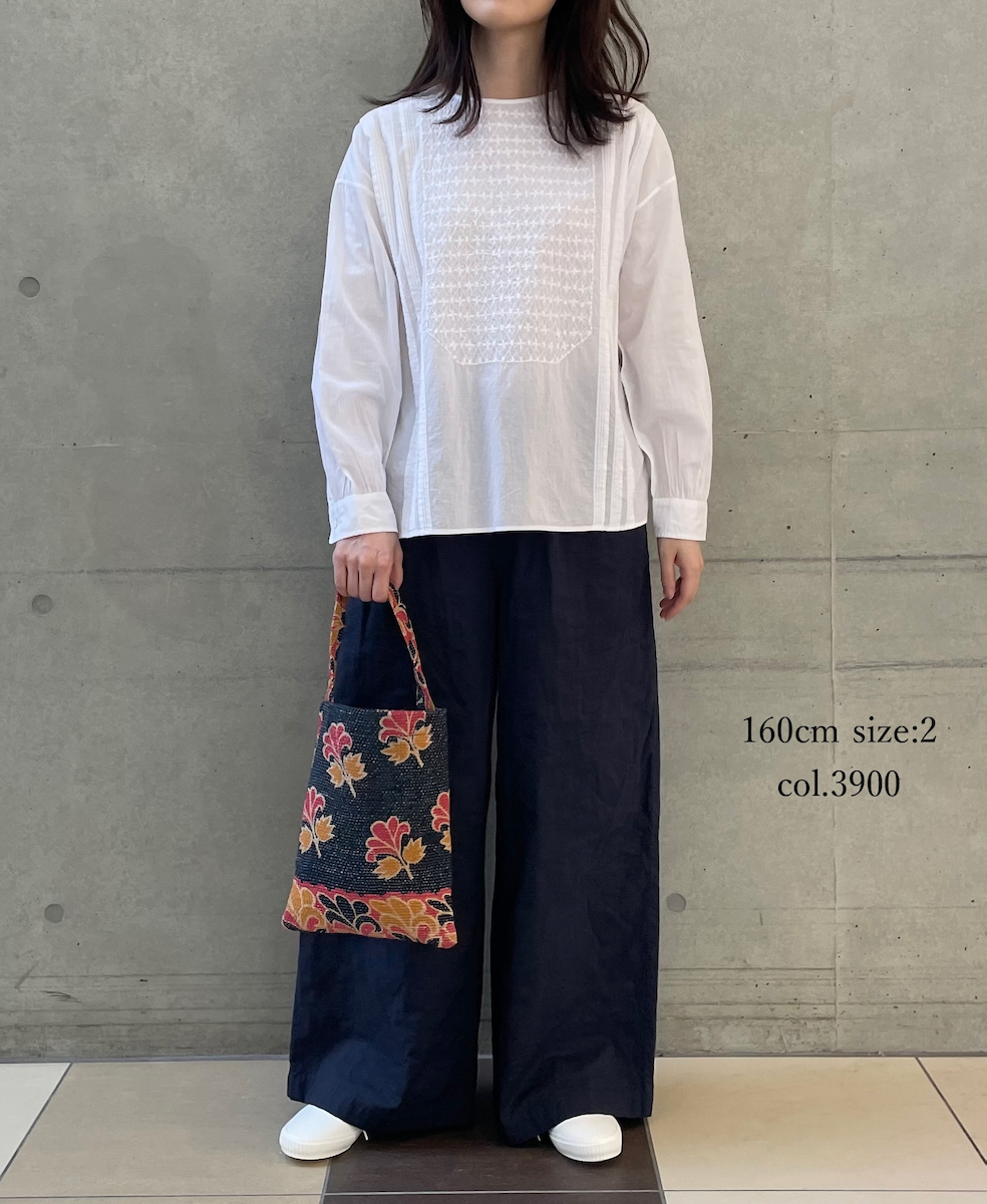●NMDS26212(パンツ) 60s STITCHED ORGANIC CAMBRIC EASY PANTS