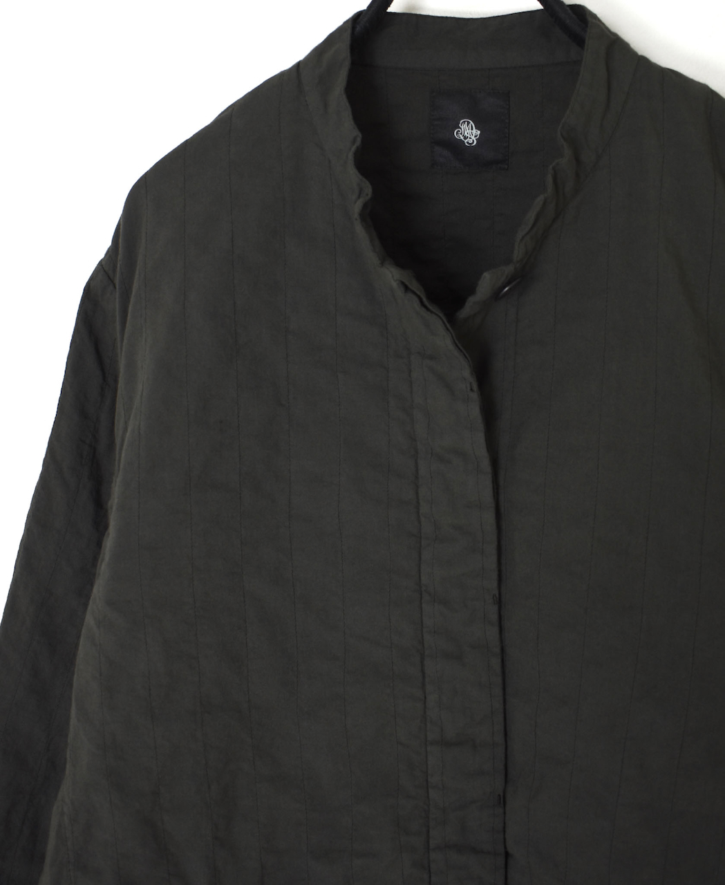 ●NMDS262119D(ジャケット) 60s STITCHED ORGANIC CAMBRIC STAND COLLAR FLY FRONT JACKET