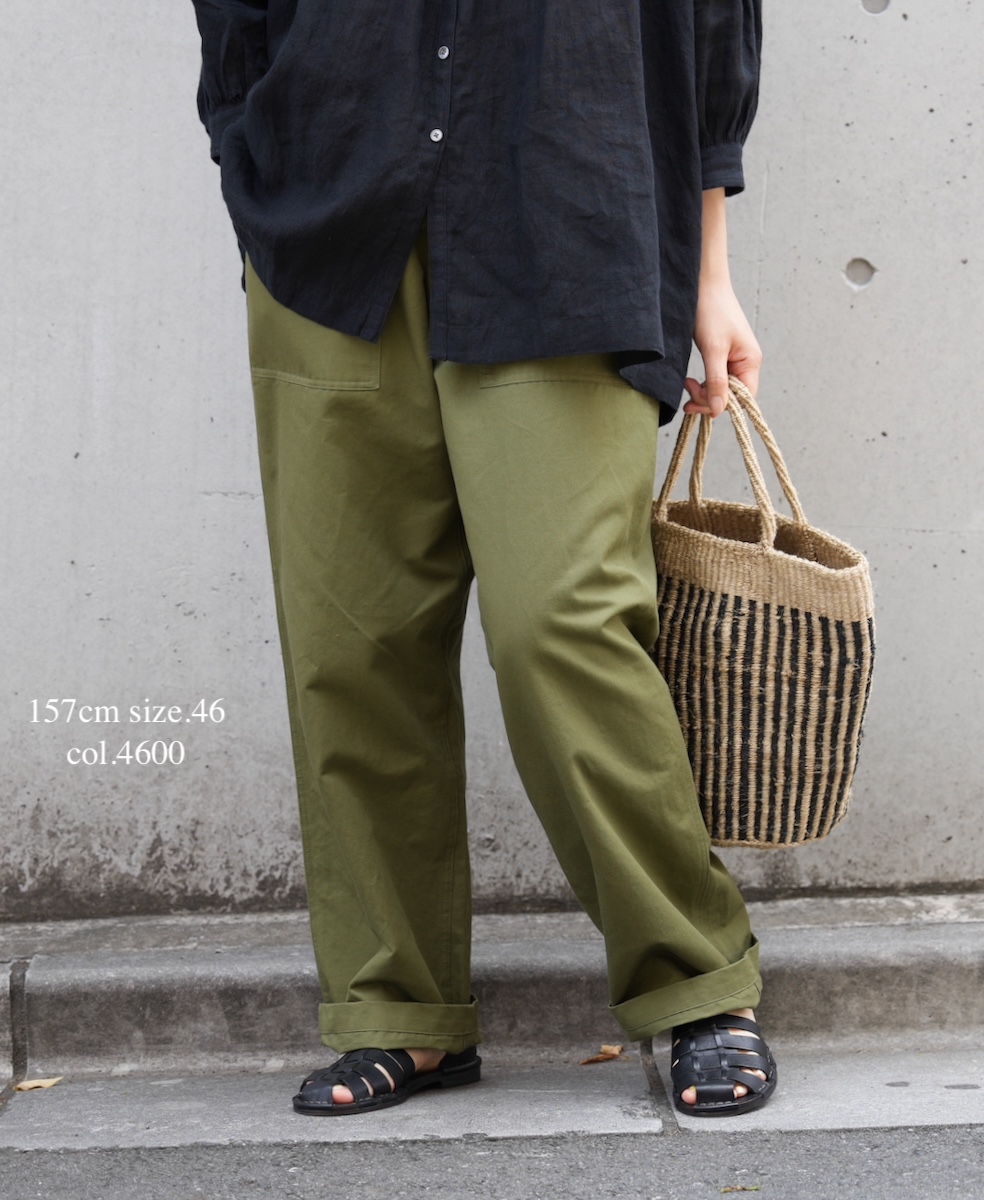 ●GNHT2451CL(パンツ) COTTON/LINEN KERSEY BAKER PANTS