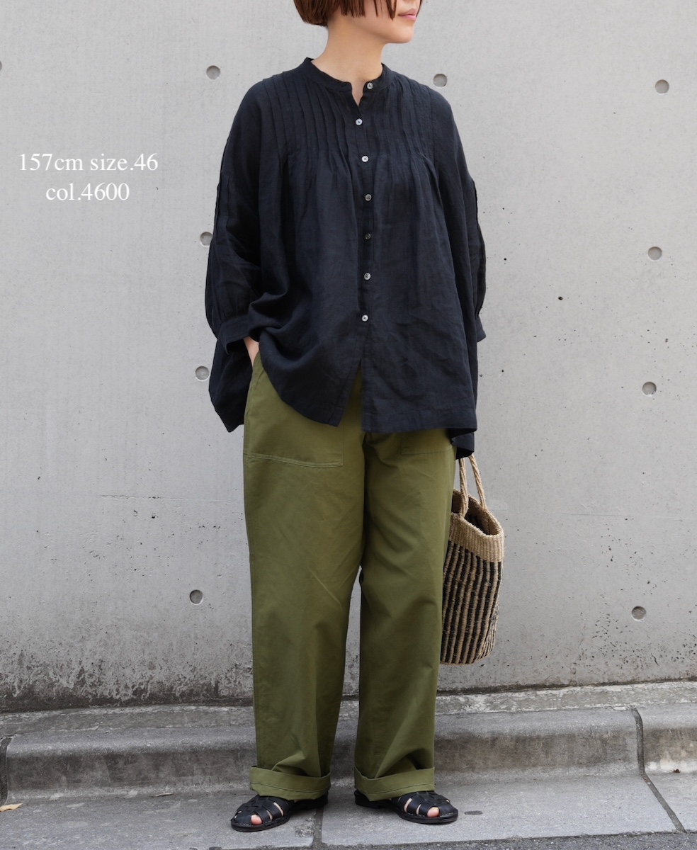 ●GNHT2451CL(パンツ) COTTON/LINEN KERSEY BAKER PANTS