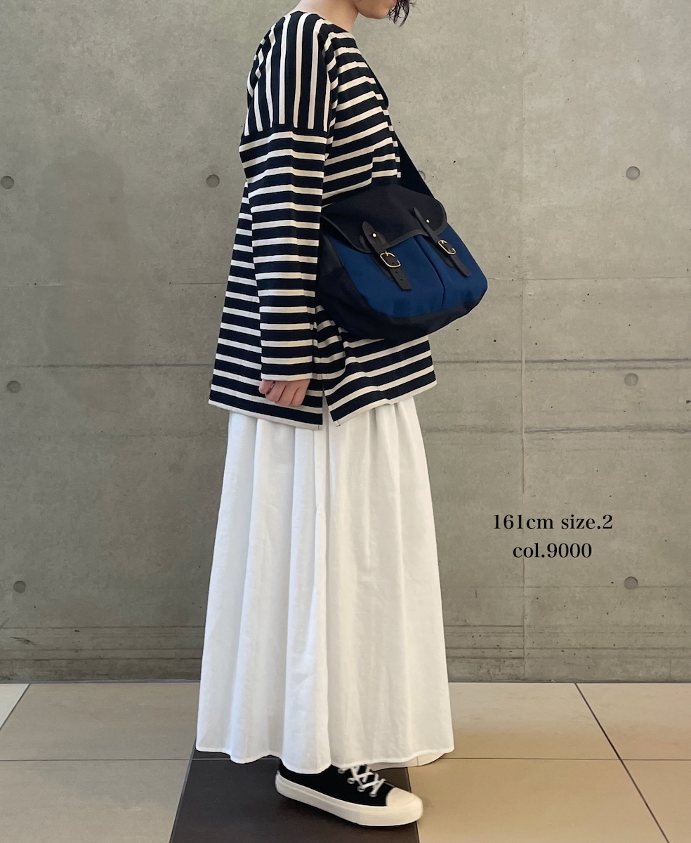 INMDS25702W(パンツ) TWILL COTTON KHADI PLAIN(WASH) GATHERED CULOTTES