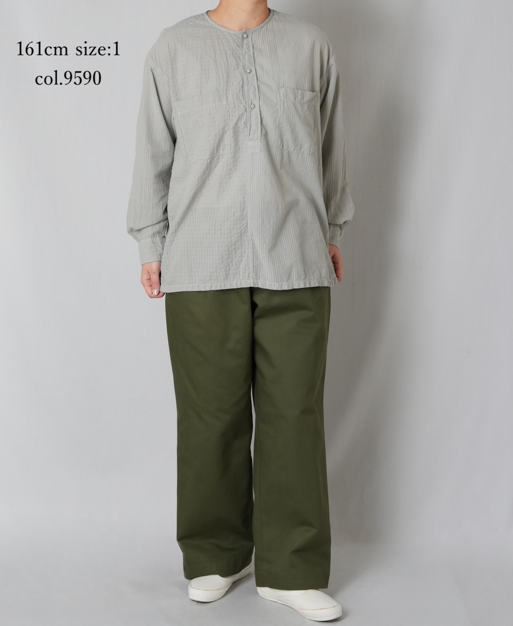 ●MDSH2601BD(シャツ) 80s ORGANIC COTTON(BIG CHECK×SMALL CHECK)OVERDYE(BALL BUTTON) PULLOVER SHIRT