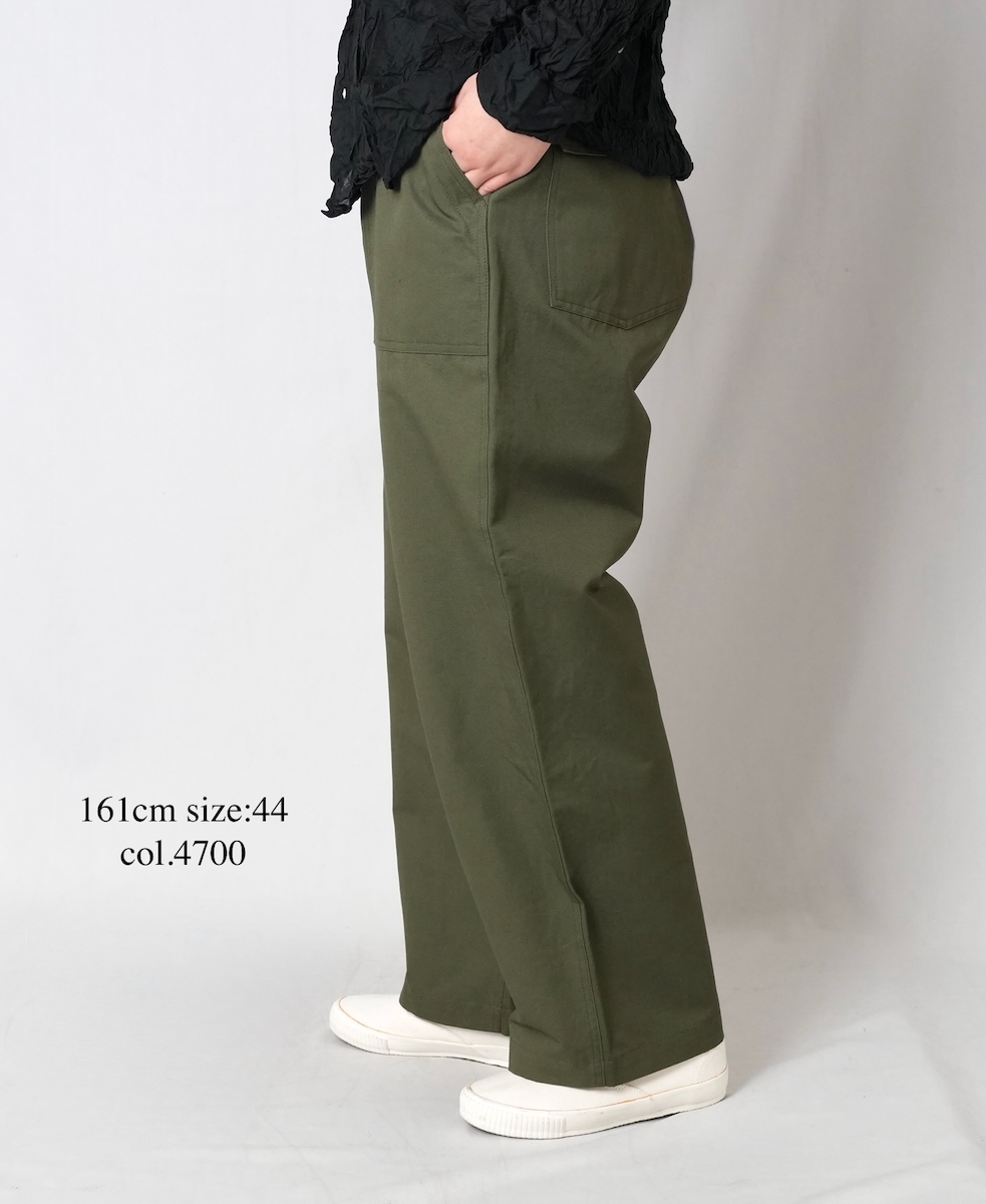 ●GNHT2451CL(パンツ) COTTON/LINEN KERSEY BAKER PANTS
