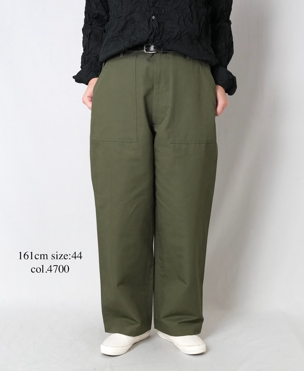 ●GNHT2451CL(パンツ) COTTON/LINEN KERSEY BAKER PANTS