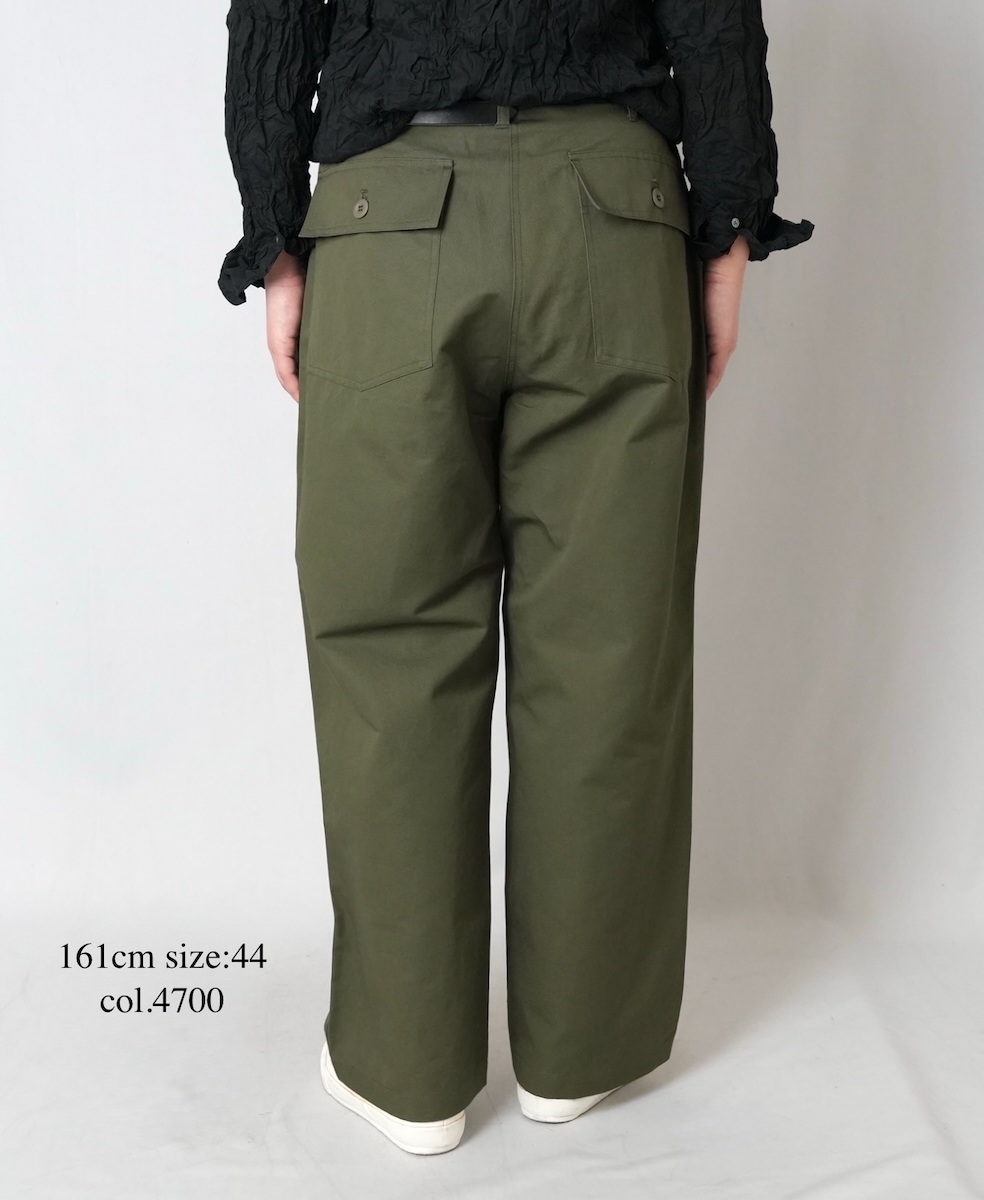 ●GNHT2451CL(パンツ) COTTON/LINEN KERSEY BAKER PANTS