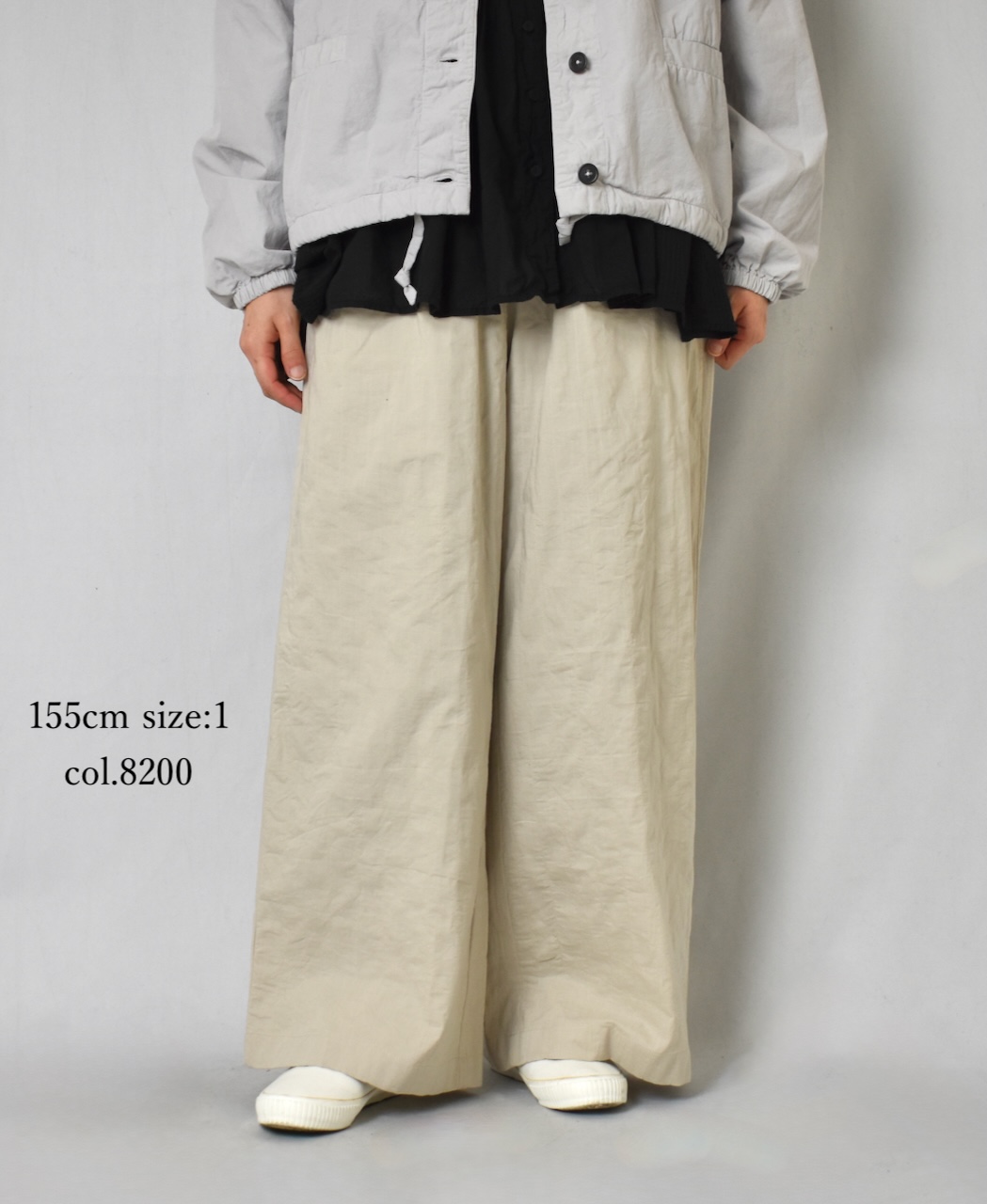 ●NMDS26212(パンツ) 60s STITCHED ORGANIC CAMBRIC EASY PANTS