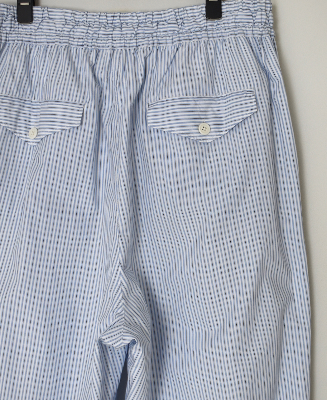 NVL2523(パンツ) POPLIN STRIPE EASY PANTS