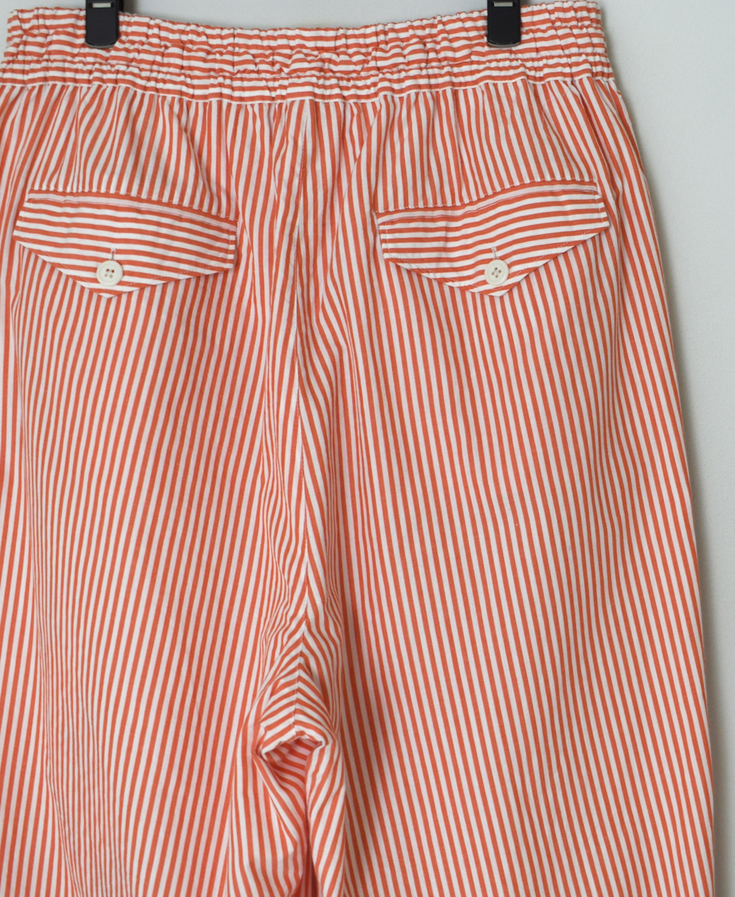 NVL2523(パンツ) POPLIN STRIPE EASY PANTS