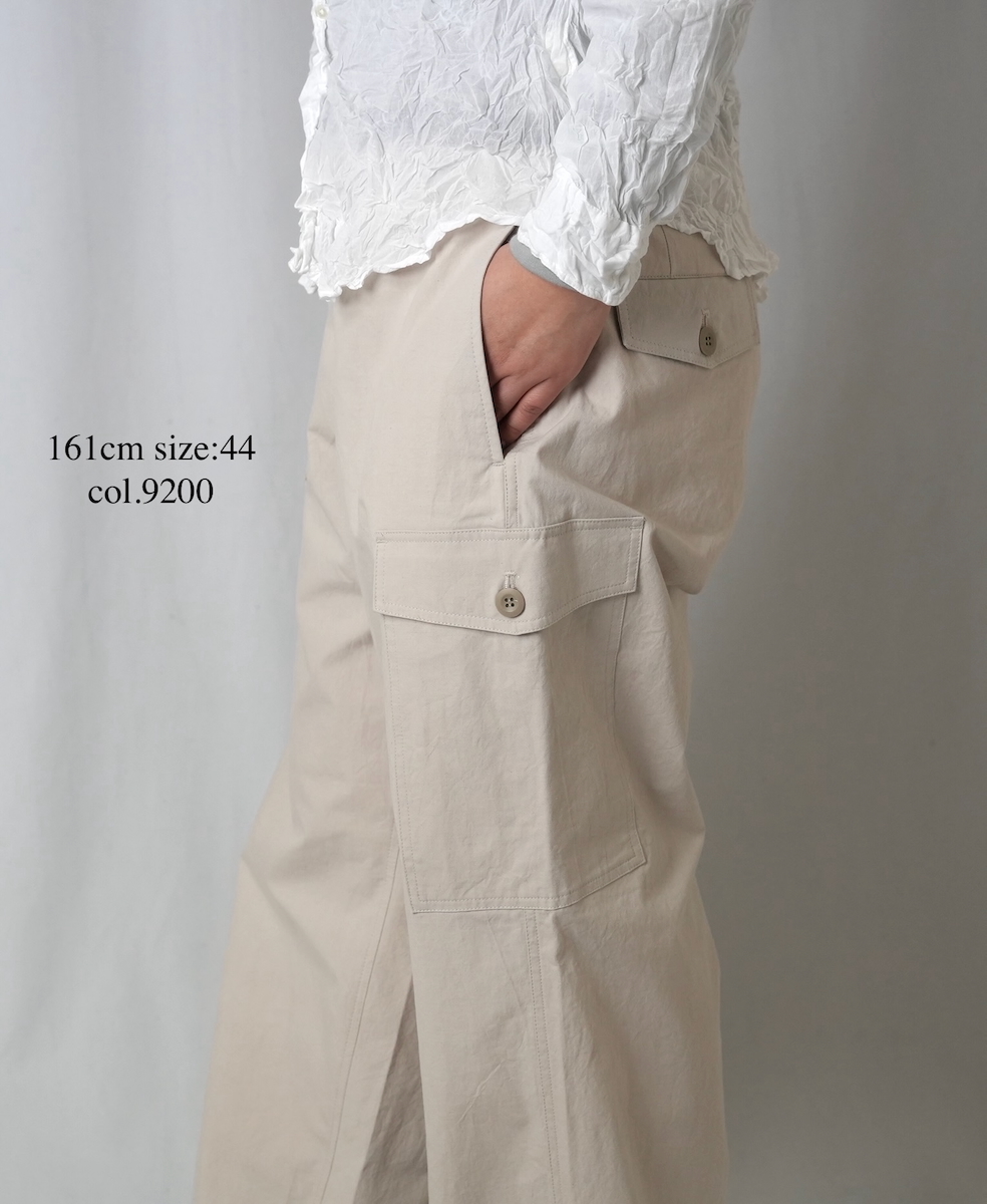 ●GNHT2601CLP(パンツ) COTTON/LINEN PLAIN WORK PANTS