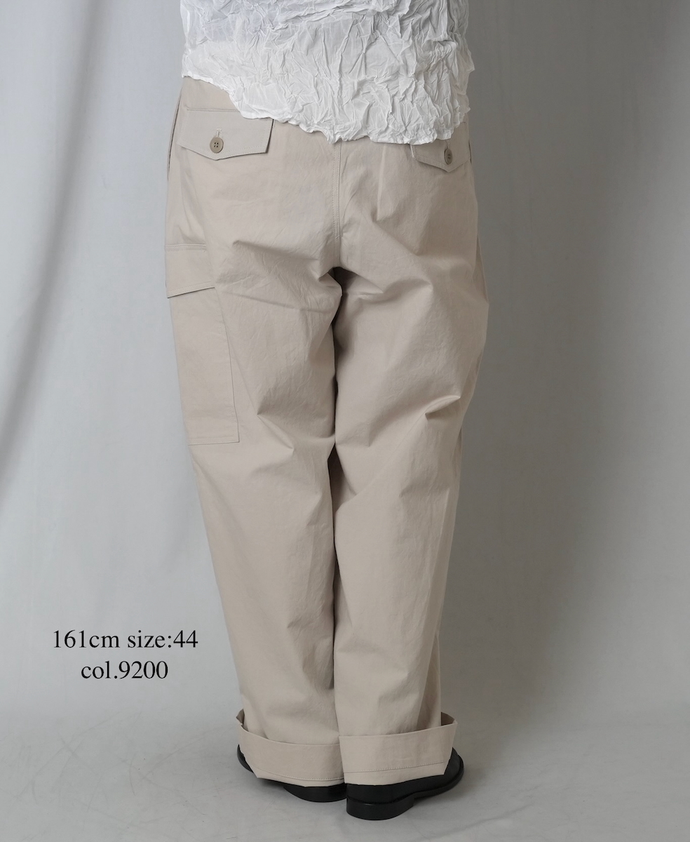 ●GNHT2601CLP(パンツ) COTTON/LINEN PLAIN WORK PANTS