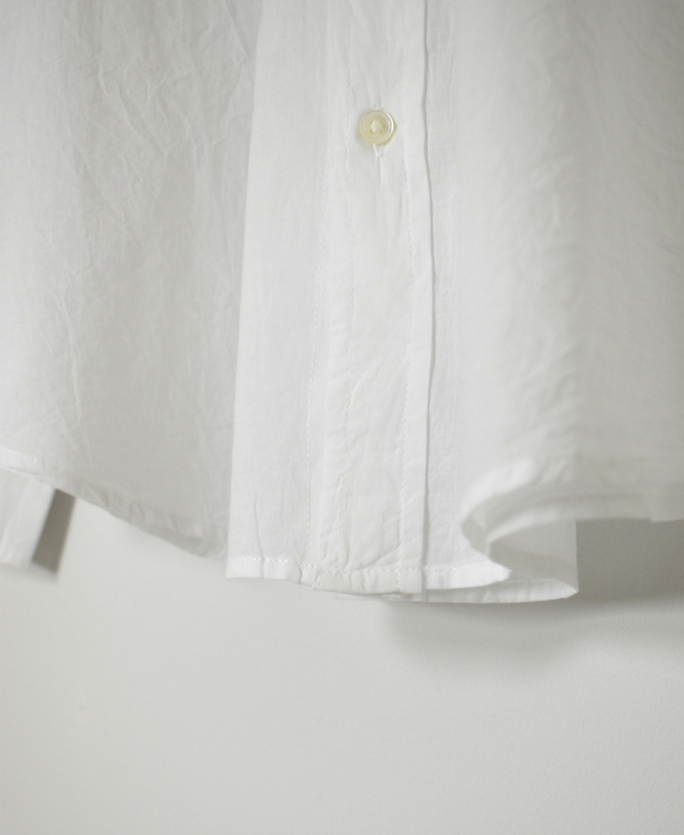 ●NVL2311CV (シャツ) 80s ORGANIC VOILE PLAIN CREW-NECK L/SL OVERSIZED SHIRT