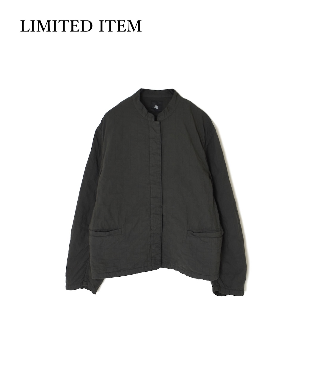 NMDS262119D(ジャケット) 60s STITCHED ORGANIC CAMBRIC STAND COLLAR FLY FRONT JACKET