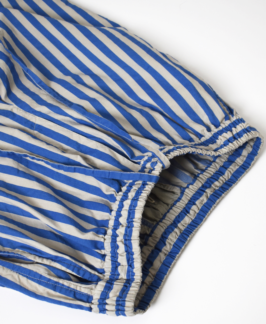 NVL2503PSD(パンツ) POPLIN WIDE STRIPE (OVERDYE) EASY PANTS