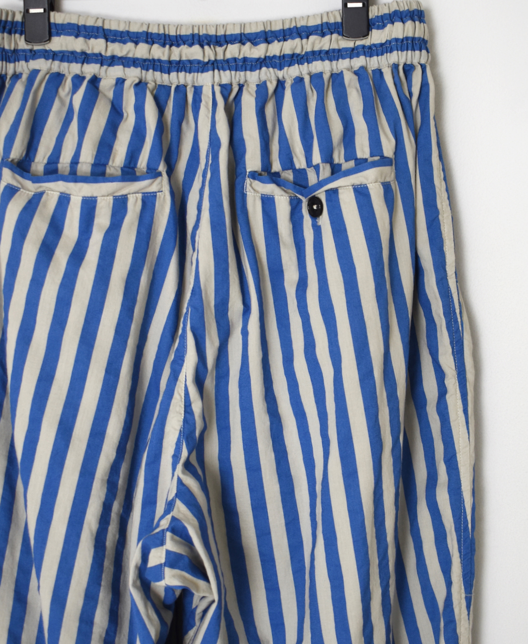 NVL2503PSD(パンツ) POPLIN WIDE STRIPE (OVERDYE) EASY PANTS
