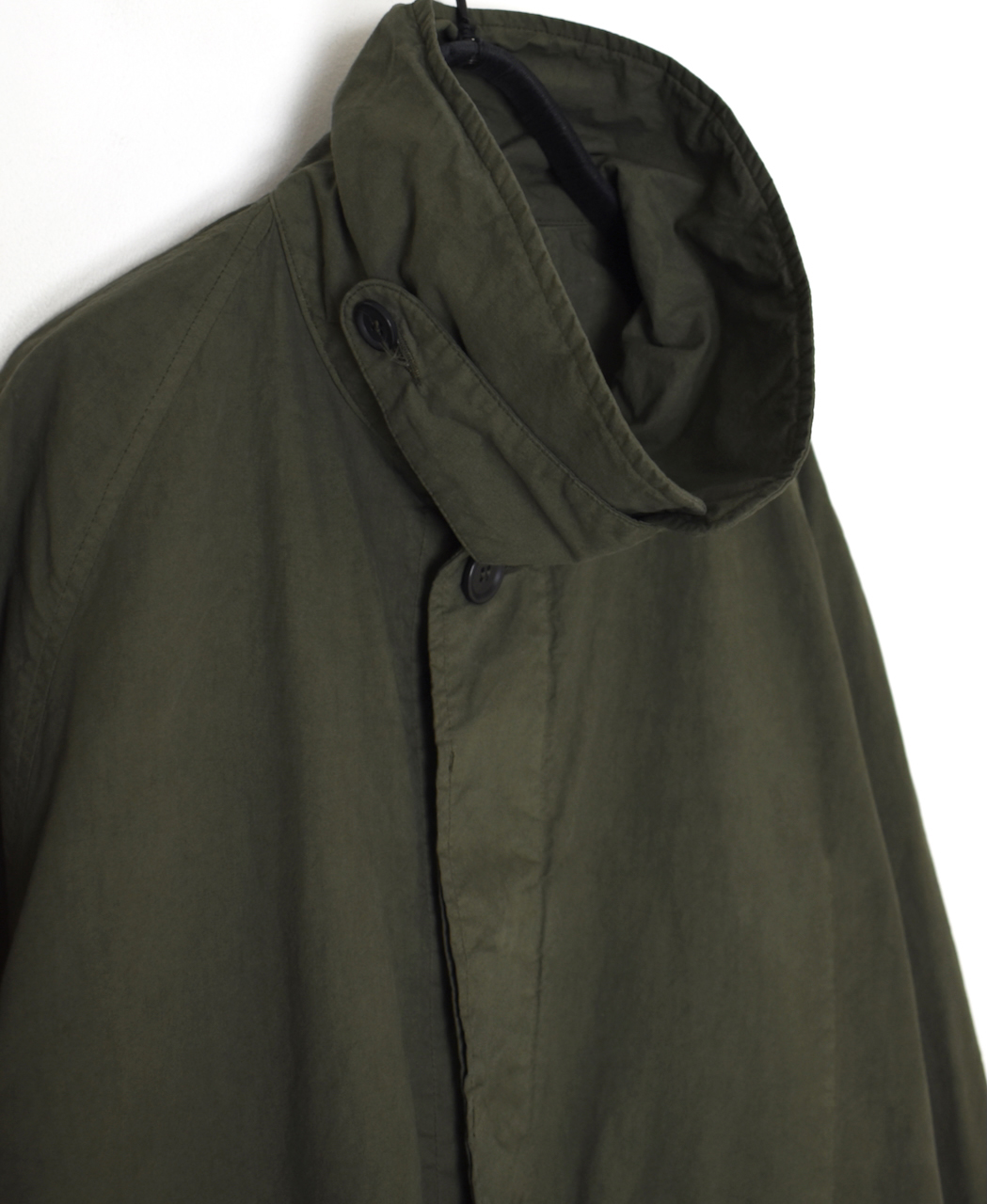 NHT2352TC (コート) LIGHT WEIGHT COTTON OVERDYE BALMACAAN SHORT COAT