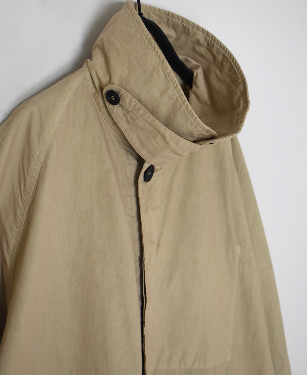 NHT2352TC (コート) LIGHT WEIGHT COTTON OVERDYE BALMACAAN SHORT COAT