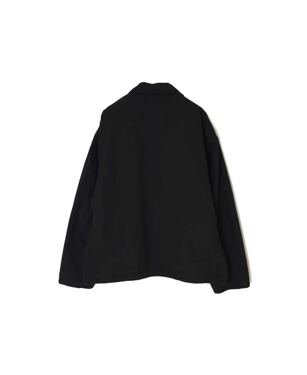 ISNAM2601D(ジャケット) LINEN COTTON PLAIN OVERDYE ROUND COLLAR DOUBLE JACKET