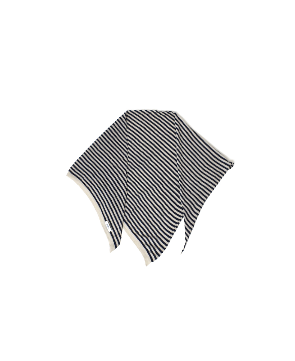 CLNAM2402S(スカーフ) COTTON STRIPE TRIANGLE SCARF