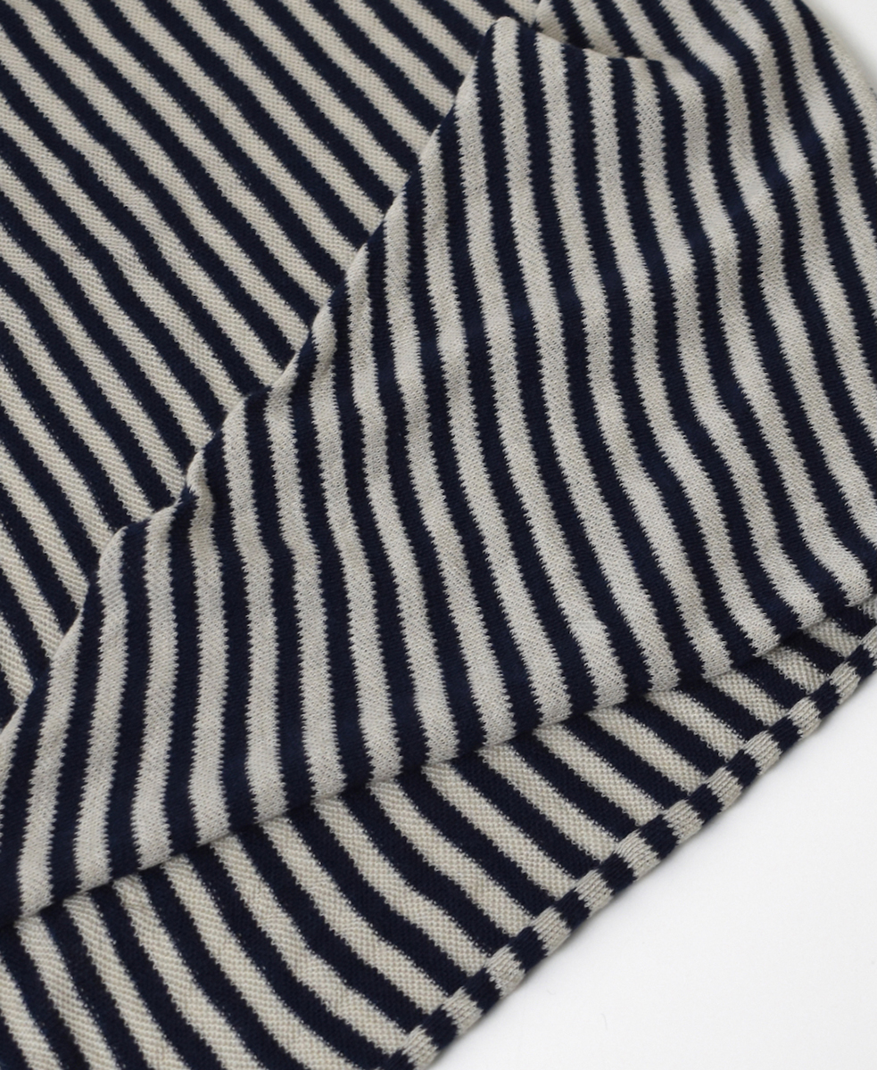 CLNAM2402S(スカーフ) COTTON STRIPE TRIANGLE SCARF