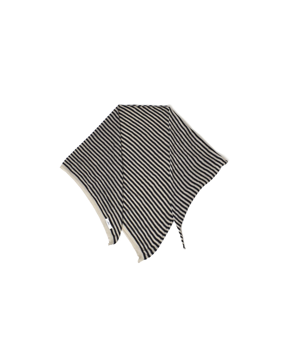 CLNAM2402S(スカーフ) COTTON STRIPE TRIANGLE SCARF