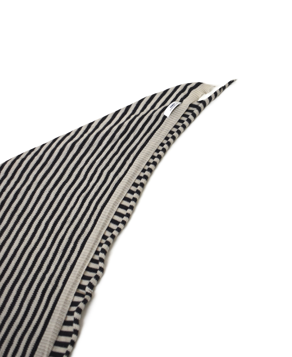 CLNAM2402S(スカーフ) COTTON STRIPE TRIANGLE SCARF