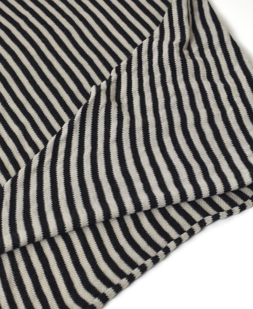 CLNAM2402S(スカーフ) COTTON STRIPE TRIANGLE SCARF