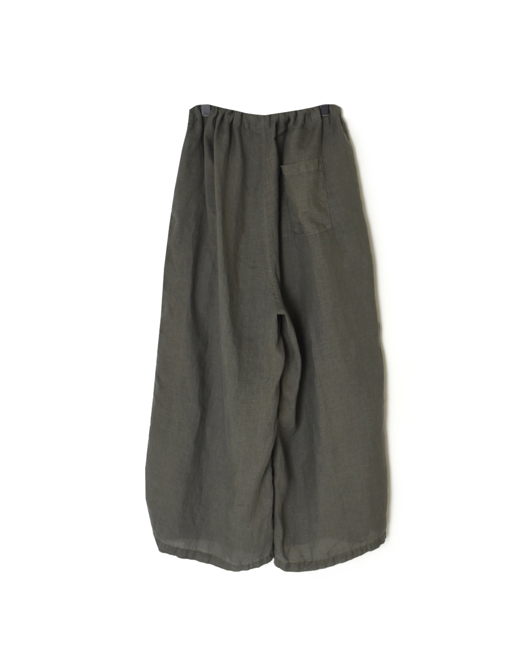 LNHT1713L (パンツ) LINEN PLAIN OVERDYE EASY PANTS