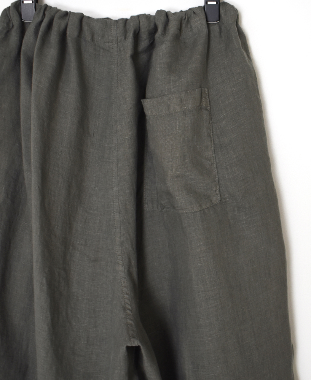 LNHT1713L (パンツ) LINEN PLAIN OVERDYE EASY PANTS