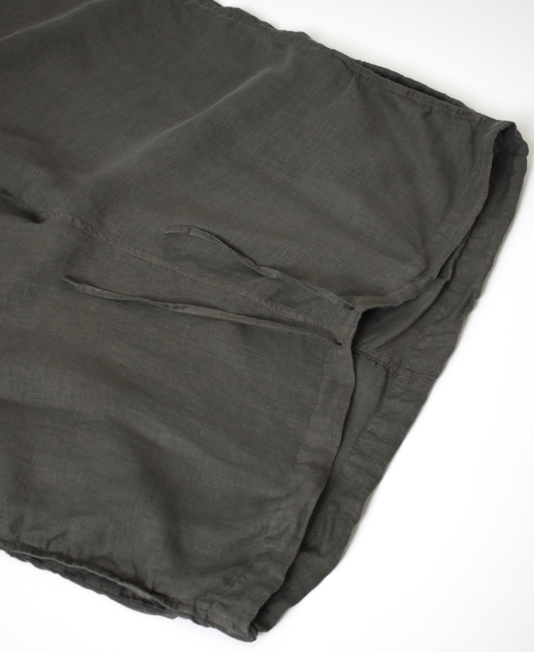 LNHT1713L (パンツ) LINEN PLAIN OVERDYE EASY PANTS