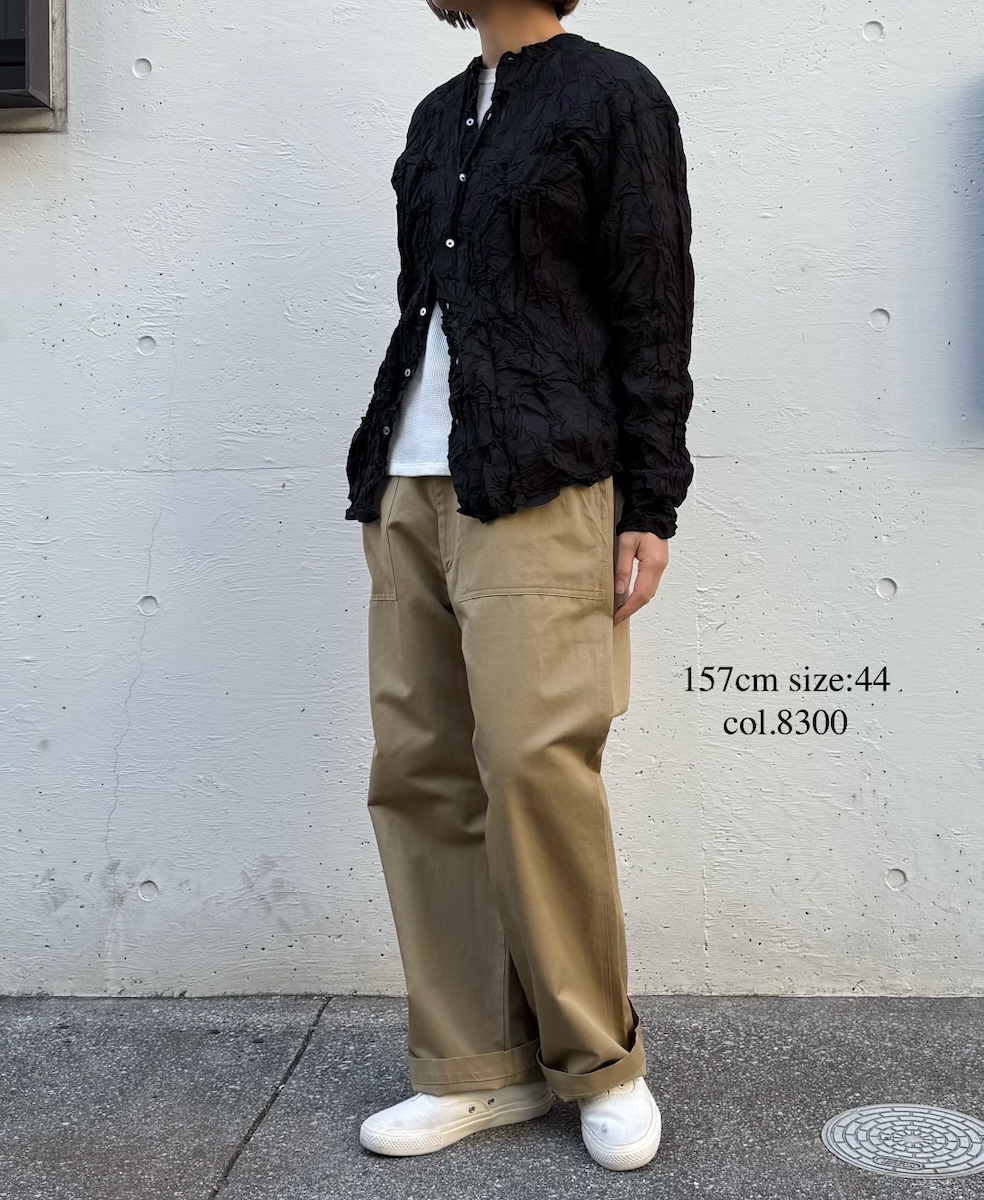 ●GNHT2451CL(パンツ) COTTON/LINEN KERSEY BAKER PANTS