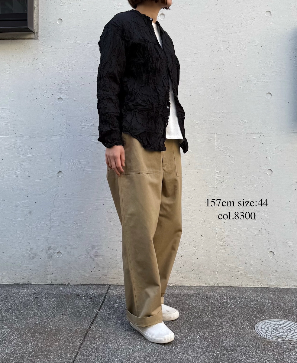 ●GNHT2451CL(パンツ) COTTON/LINEN KERSEY BAKER PANTS