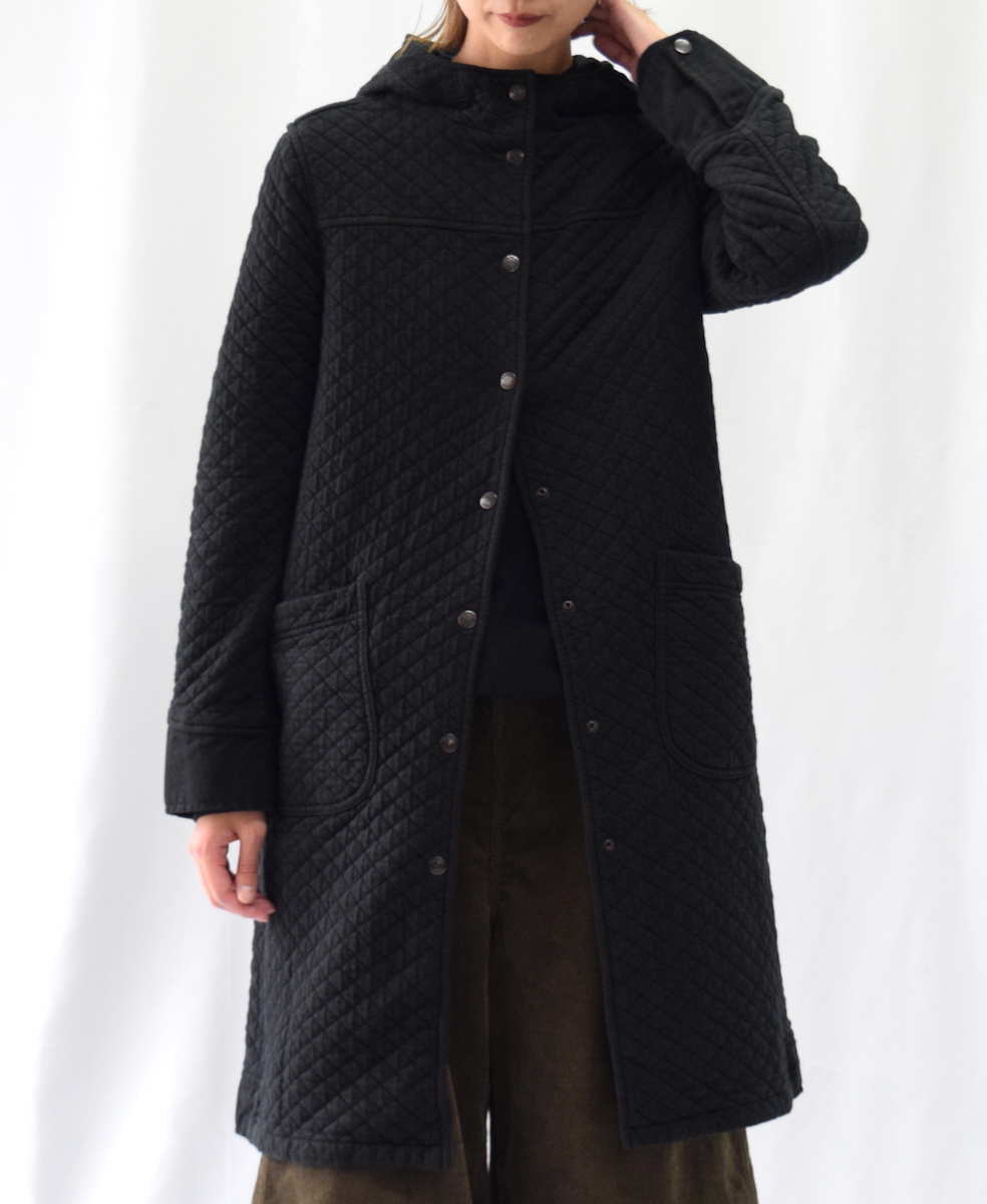 NAM0553 (コート) COTTON QUILT HOODED COAT
