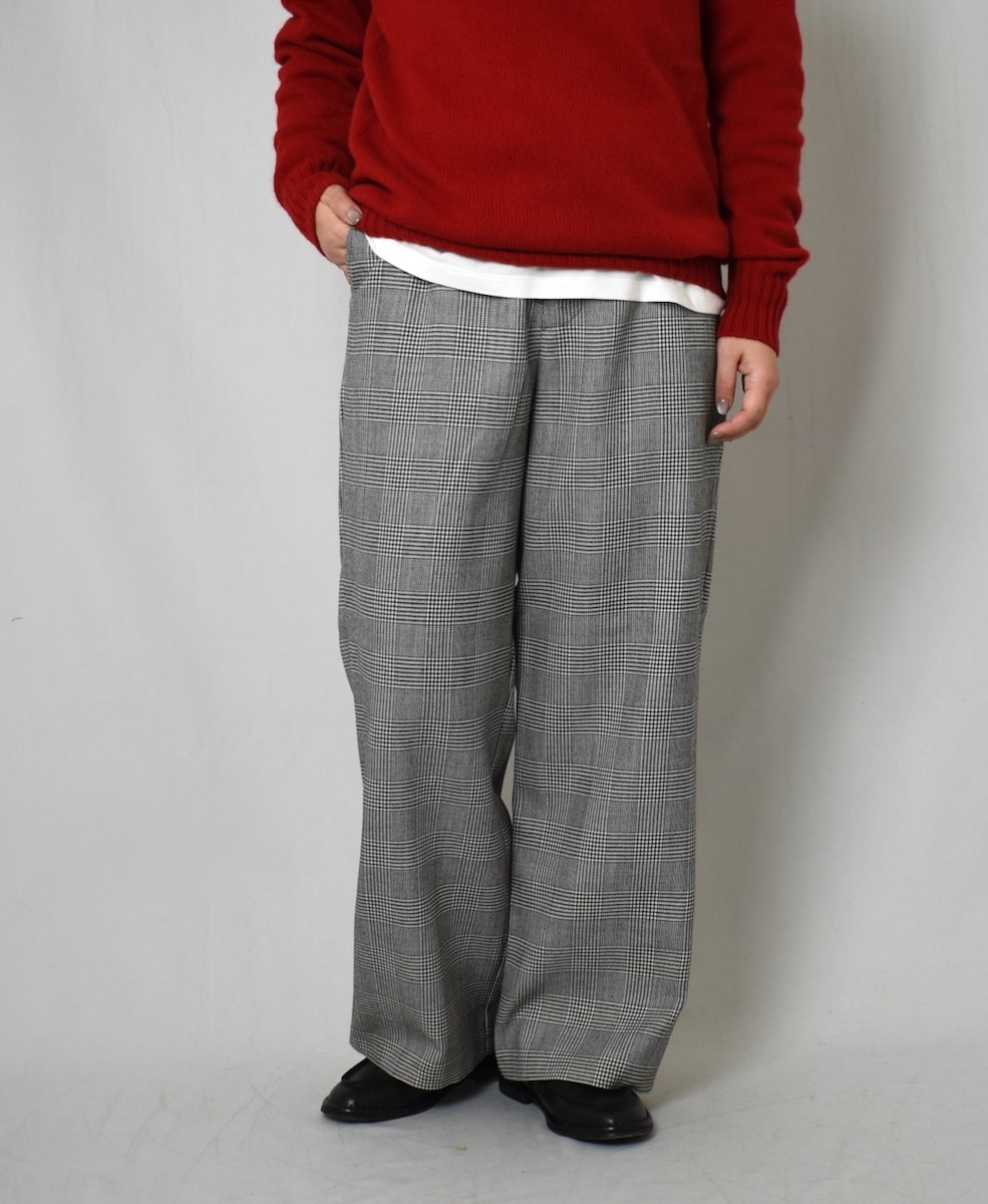 NOD2351 (パンツ) WORSTED WOOL TROUSERS
