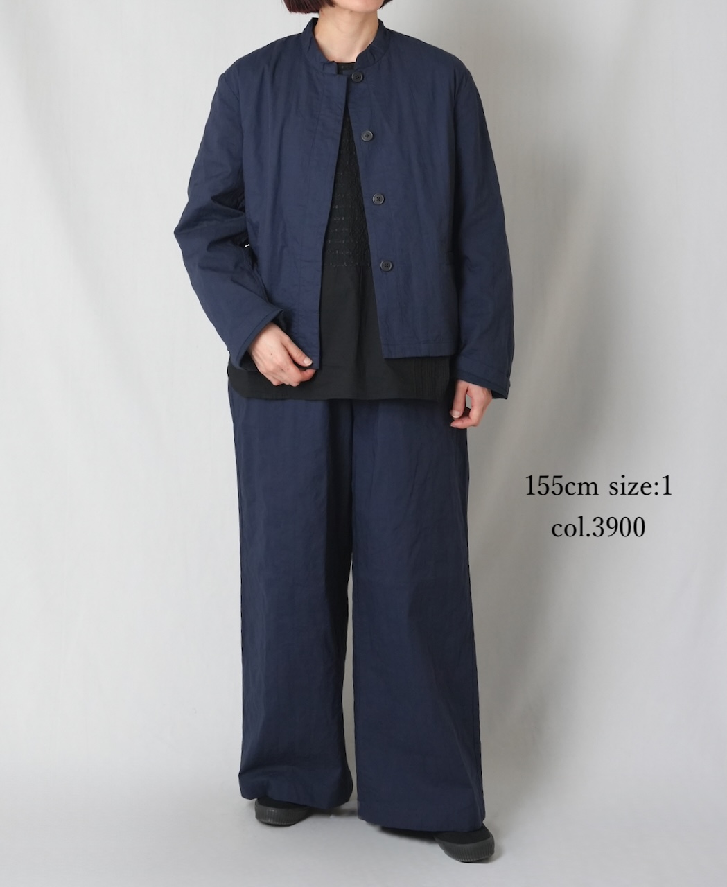 NMDS26212(パンツ) 60s STITCHED ORGANIC CAMBRIC WIDE PANTS