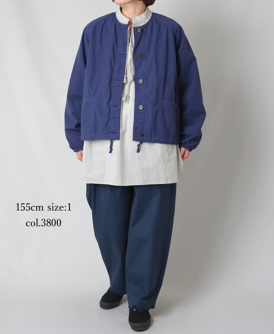 ○GNMDS2501CW(パンツ) COTTON DYED WEATHER 2TUCK TAPERED EASY PANTS│