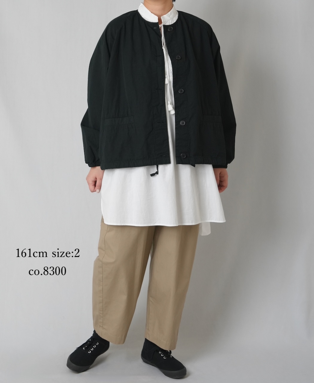 ●GNMDS2501CW(パンツ) COTTON DYED WEATHER 2TUCK TAPERED EASY PANTS